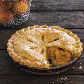 Old-Fashioned Peach Pie Recipe Image